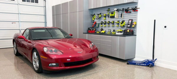 Phoenix Arizona Garage Makeover - Garage Floors and Storage